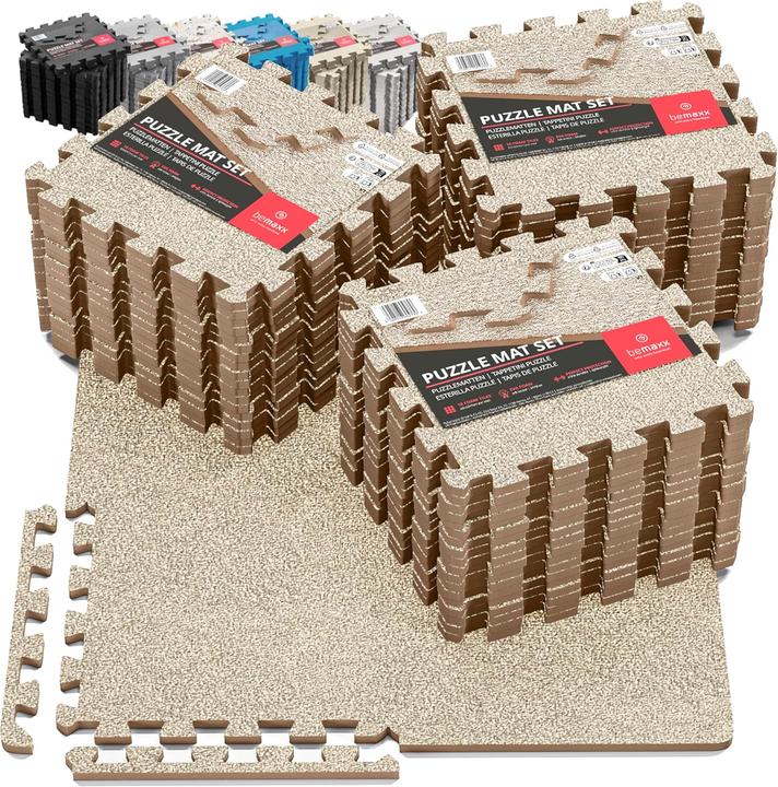 Actual product image BeMaxx 54-teiliges Puzzlematten-Set für Fitness & Gymnastik (1 cm)