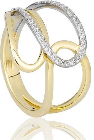 Breuning RING - BRILL. 0,215 Ct. H/si (51, 585/14 K Gold)