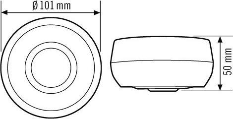 Immagine prodotto Esylux MD 360i/8 Basic IP54 EB10431319 Rivelatore di movimento da soffitto EB10431319 (8 m)