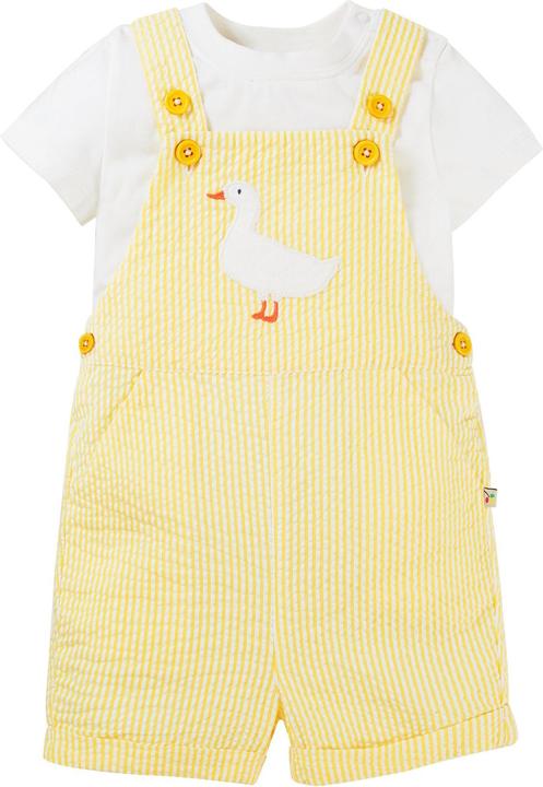 Frugi Kleinkinder Latzhosen-Set Godrevy