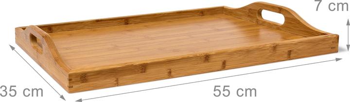 Produktbild Relaxdays Tabletttisch Bambus