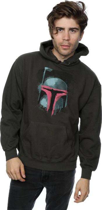 Immagine prodotto Star Wars Boba Fett Helmet Felpa con Cappuccio Uomo (XL)