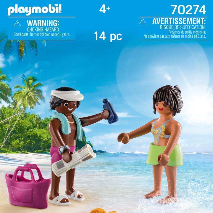 Image du produit Playmobil Couple de vacanciers (70274)