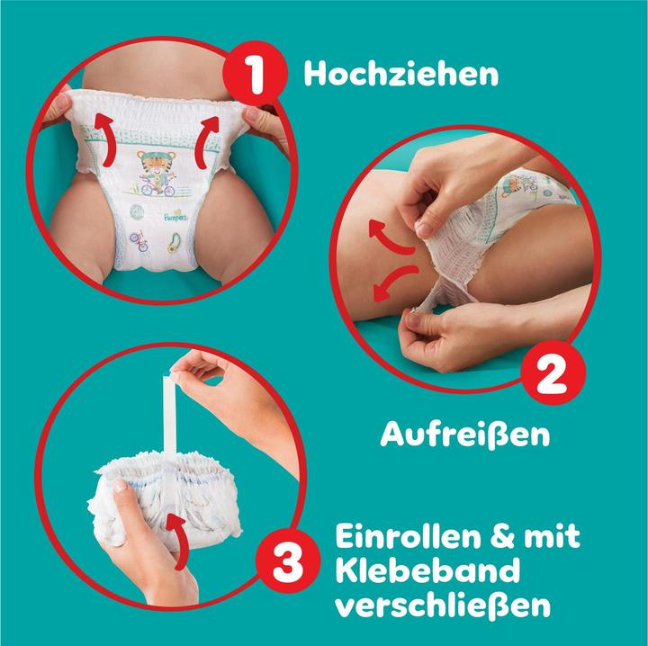 Produktbild Pampers Baby-Dry Pants (Gr. 8, Monatsbox, 117 Stück)