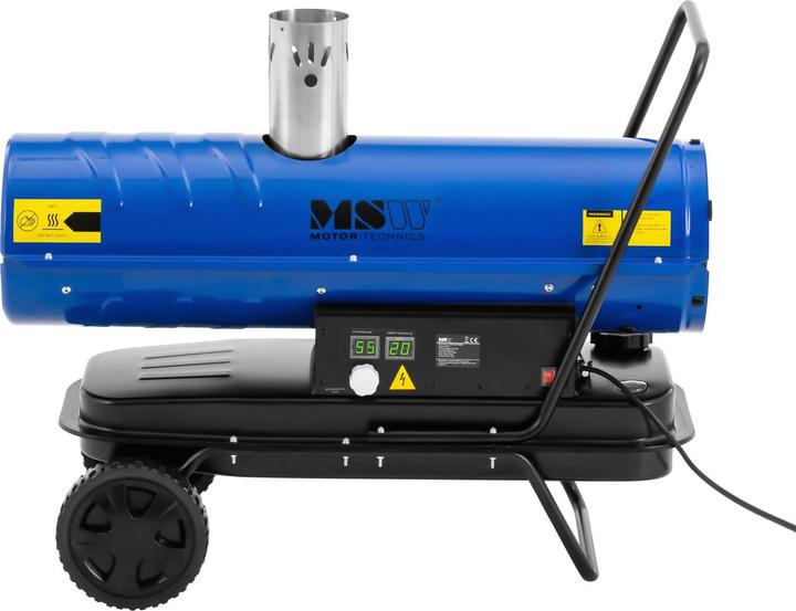 Produktbild MSW Diesel Heizkanone Ölheizgebläse Ölheizer Ölheizkanone Bauheizer 20000 W 123 m² (20000 W)