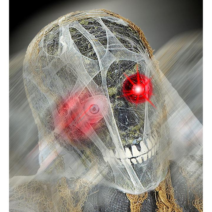 Actual product image Widmann Animated zombie skeleton with movement and laugh 120cm