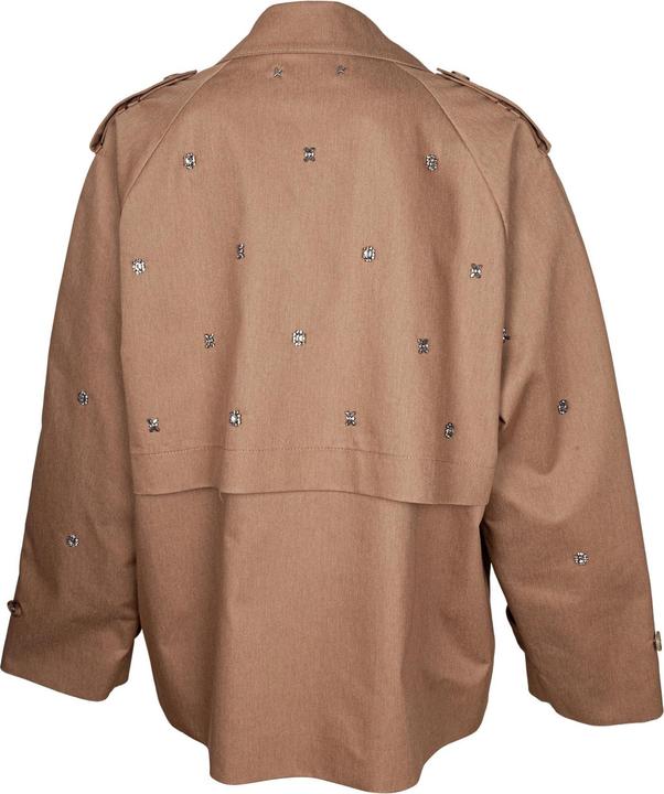 Immagine prodotto Golden Goose cotton trench with crystal stones applied (38)