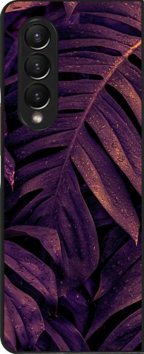 Produktbild PhoneLook Hülle Purple Light Leaves (Samsung Galaxy Z Fold3)