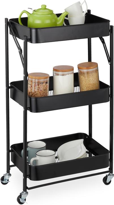 Relaxdays trolley sur roues