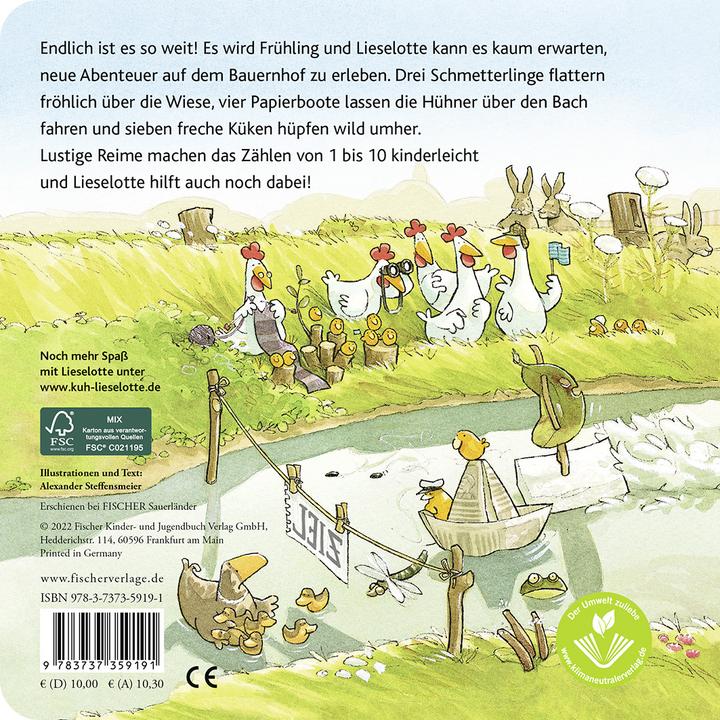 Produktbild Lieselotte freut sich auf den Frühling (Deutsch)