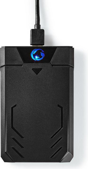 Immagine prodotto Nedis Contenitore per disco rigido da 2,5 pollici SATA II connessione USB 3.1 USB Type-A Alluminio / (2.5")