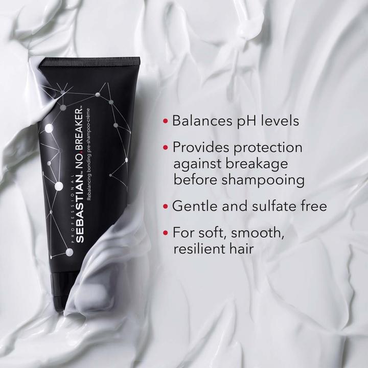 Actual product image Sebastian No.Breaker Rebalancing Bonding Pre-Shampoo Cream (200 ml, Liquid shampoo)