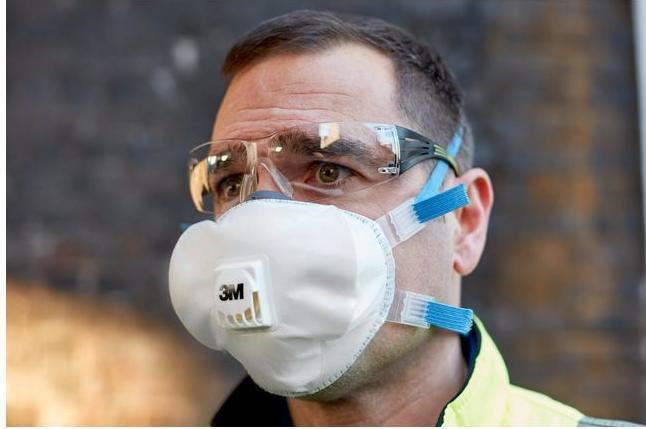 Produktbild 3M Feinstaubmasken (FFP2 D, 5 x)