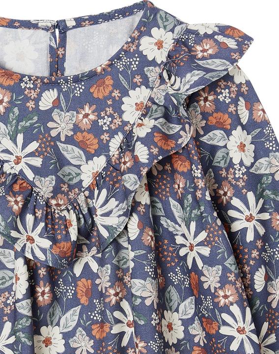 Produktbild Vertbaudet Mädchen Volantkleid mit Blumenprint (158)