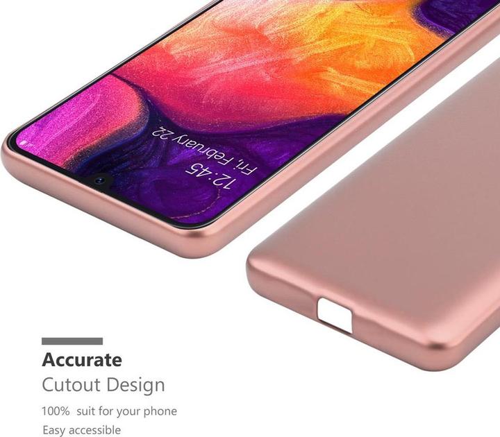 Image du produit Cadorabo Couverture métallique mate TPU (Samsung Galaxy A50)