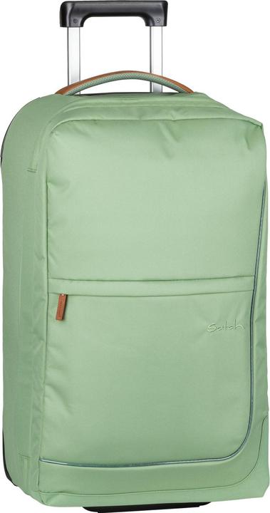 Satch Rollkoffer Flow M Pure jade green (63 l, M (50 - 90l))