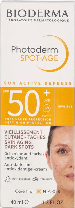 Produktbild Bioderma Photoderm Spot-Age SPF50+ (Sonnencreme Gesicht, SPF 50, 40 ml, 58 g)