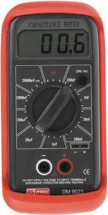 Rs Pro Handheld capacitance meter with LCD