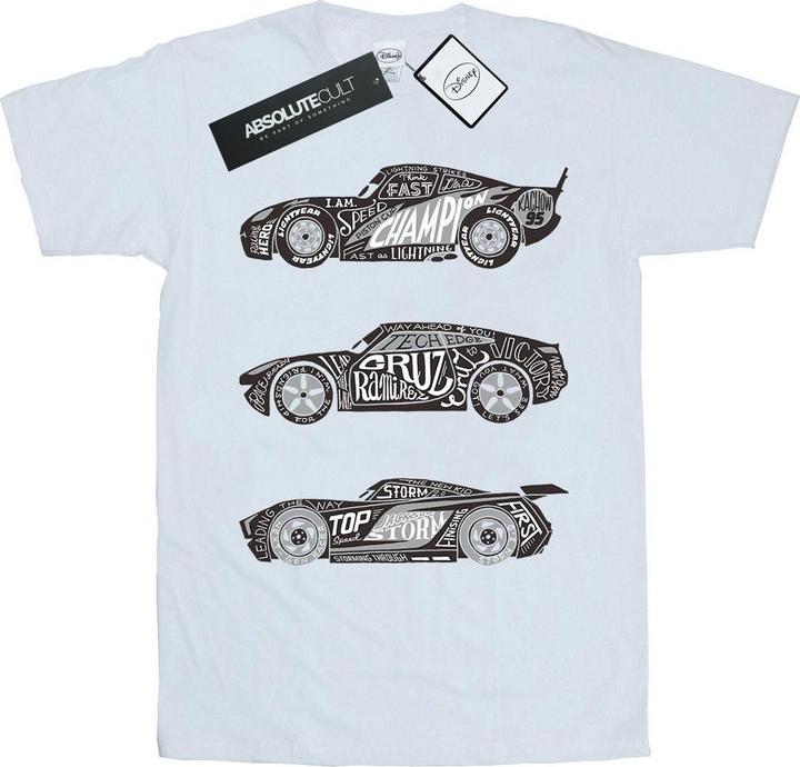 Disney Cars Text Racers TShirt (XL)