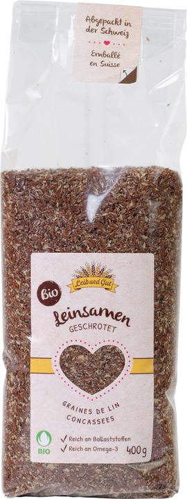 Produktbild Leib und Gut Leinsamen geschrotet (410 g)
