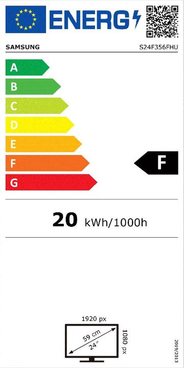 Energie-Label Samsung S24F356FHU (1920 x 1080 Pixel, 23.50")