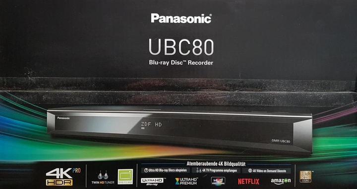 Produktbild Panasonic Dmr-Ubc80egk (1000 GB, Blu-ray Player, Blu-ray Recorder)