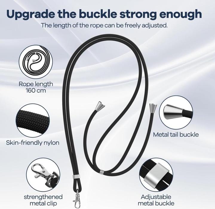 Immagine prodotto Screenguard Universal Necklace Handykette für Smartphone Hüllen