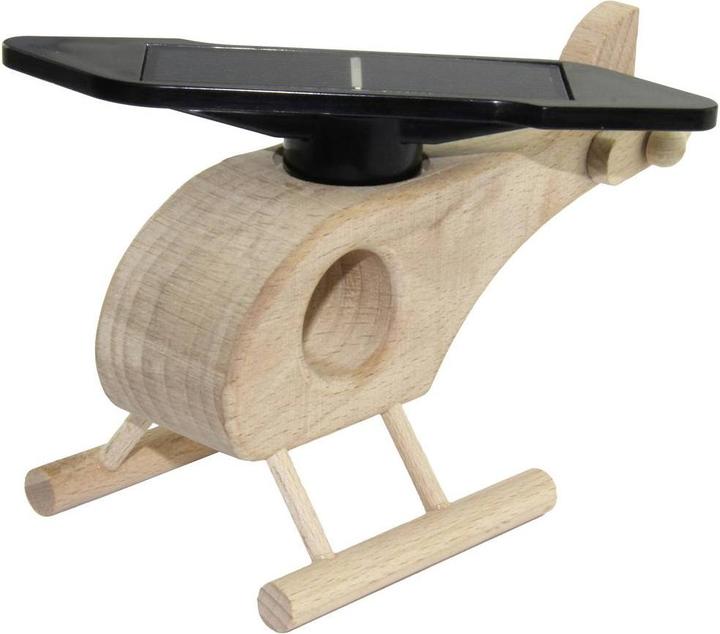 Actual product image Sol Expert Solar Wooden Helicopter