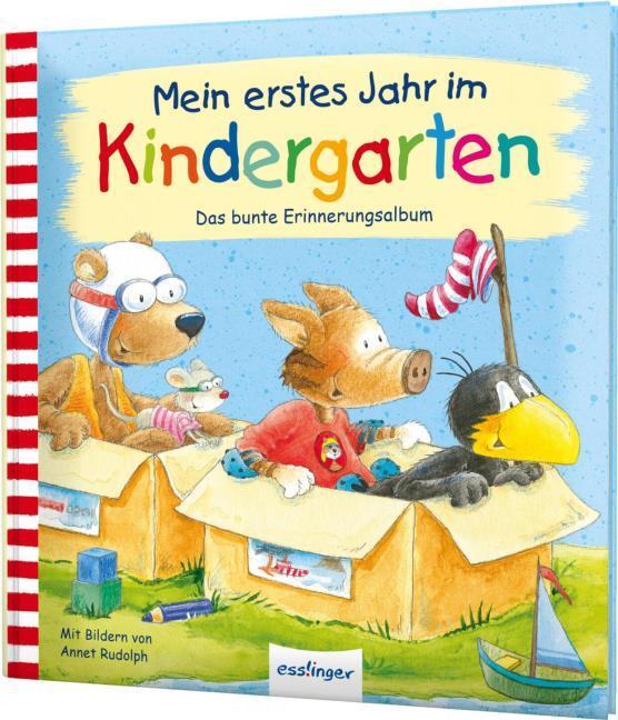 Produktbild Der kleine Rabe Socke: Mein erstes Jahr im Kindergarten (Deutsch, Annet Rudolph, 2018)