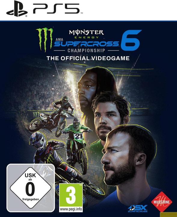 Actual product image Milestone Monster Energy Supercross - The Official Videogame 6 (PS5, DE)