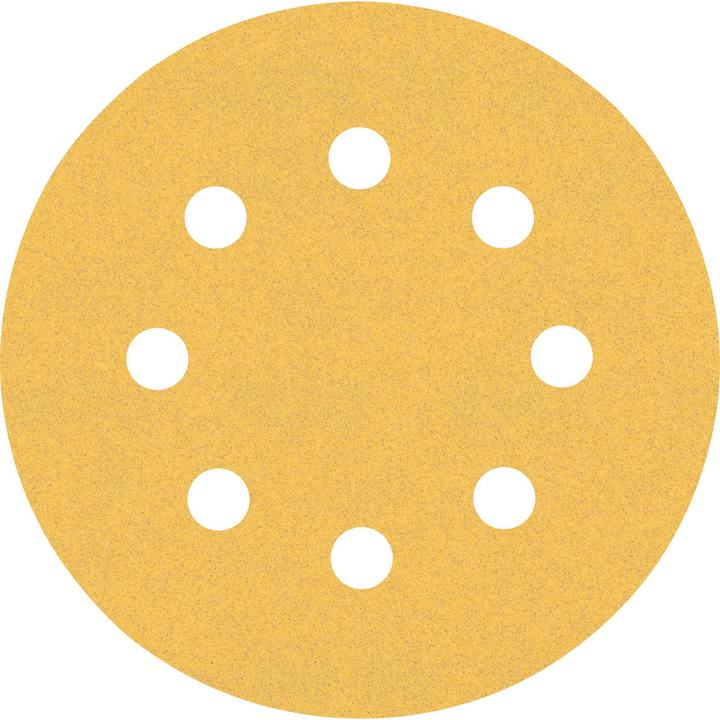 Actual product image Bosch Professional Zubehör Expert C470 Sandpaper with 8 holes for random orbital sander, 115 mm, G 120, 5-pcs. (120)