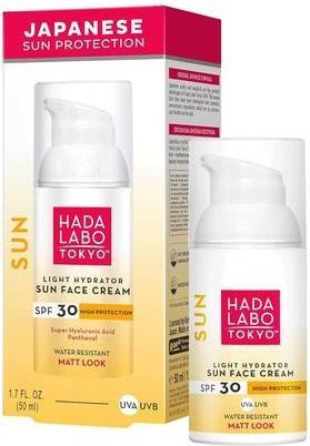 Immagine prodotto Hada Labo TOKYO SUN Face Sunscreen 50ml 30 SPF UVA UVB Moisturizing Day Cream for Sensitive Skin (Crema solare viso, SPF 30, 50 ml)