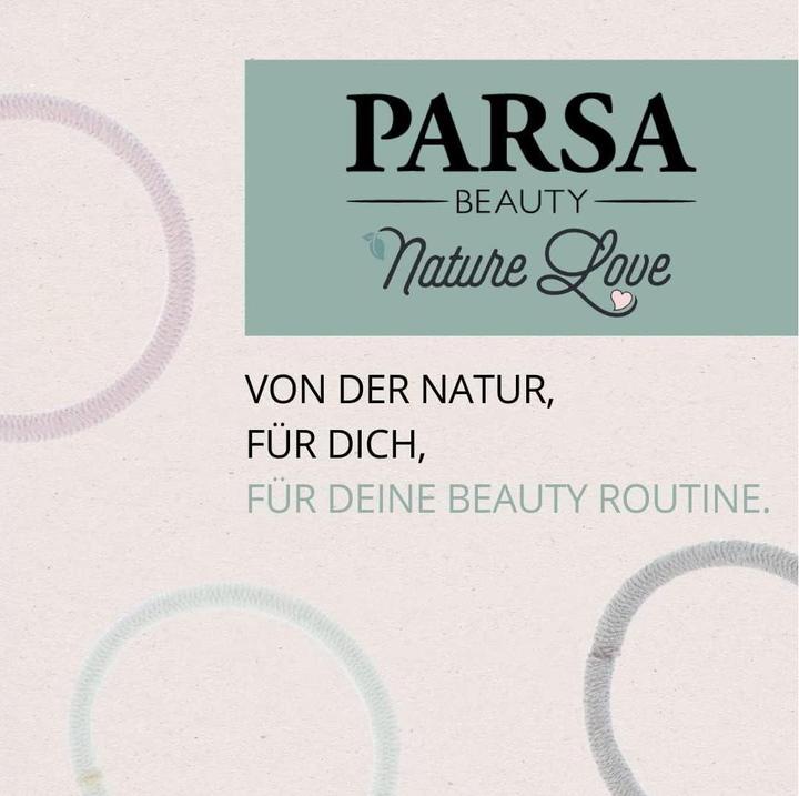 Immagine prodotto Parsa Beauty Parsa Nature Love scrunchie, multicolore 3,00 cm, 15 pezzi, viscosa di bambù (Elastico per capelli)