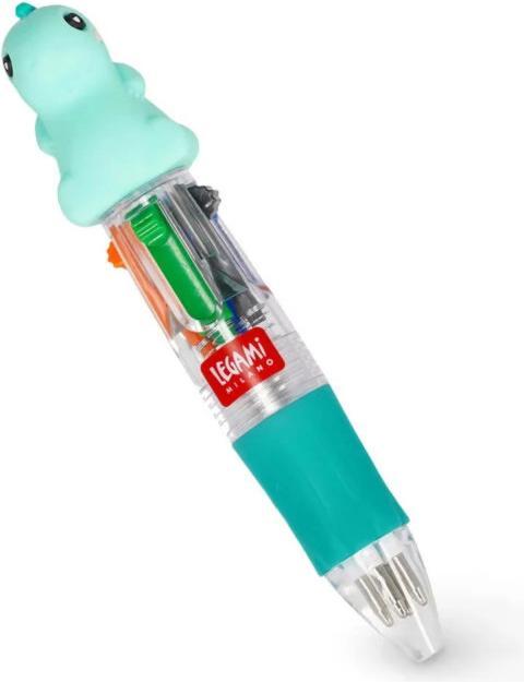 Actual product image Legami Mini-Kugelschreiber 4 Farben Dino