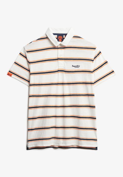 Immagine prodotto Superdry Leichtes Jersey-Polohemd mit Streifen (M)