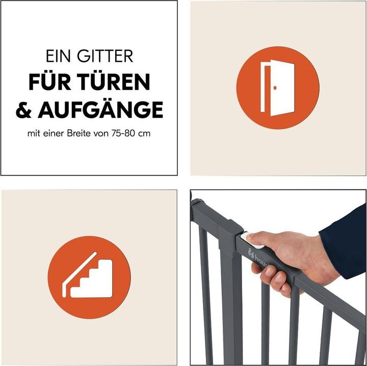 Produktbild Hauck Tür- & Treppenschutzgitter (70 cm)