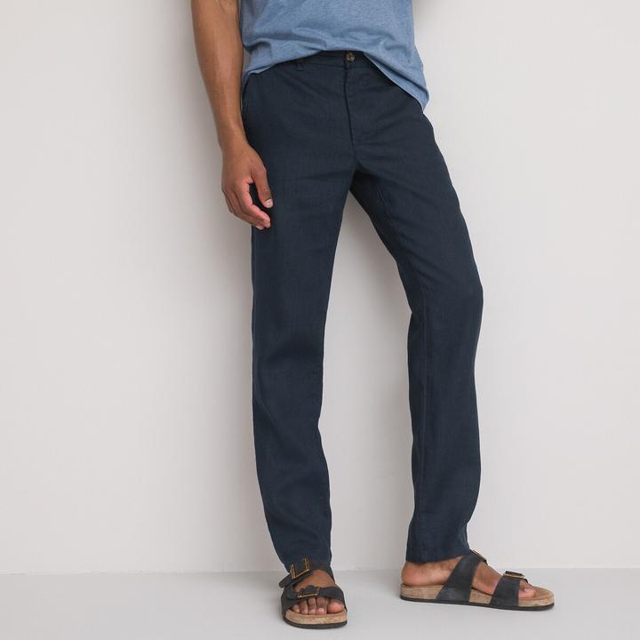 Actual product image La Redoute Collections Linen trousers (32)