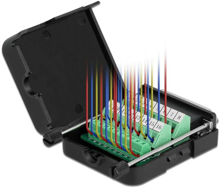 Produktbild Delock Adapter Terminalblock 26Pin - DB25 Parallelport Buchse (0.06 m, Parallel (Drucker))