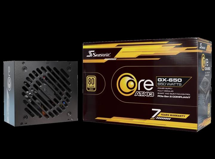 Produktbild Seasonic Core GX-650-V2 650W ATX3.1 black (650 W)