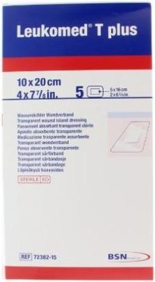 Energy Label BSN T plus transparenter Wundverband 10x20cm mit Wundauflage (5 x)
