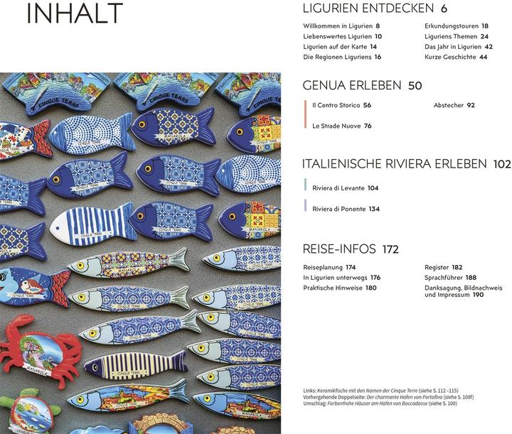 Nährwerte und Zutaten DK Vis a Vis Ligurien,Genua&Cinque 0 (Deutsch, DK Verlag Reise, 2024)