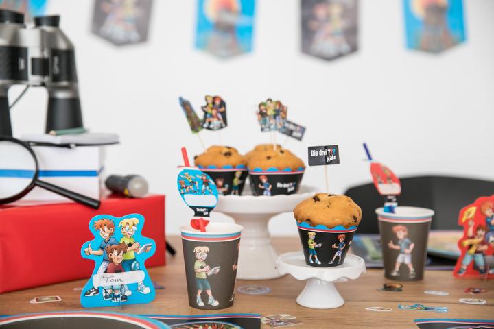 Produktbild DH-Konzept Die drei Fragezeichen Kids Partygeschenk Mal und Rätselheft