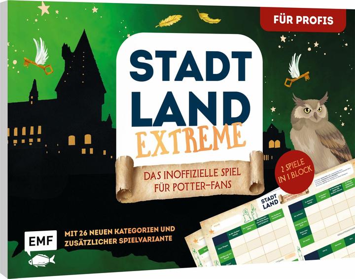 Produktbild Stadt, Land,... Das inoffizielle Spiel für Potter-Fans – Extreme (Deutsch)