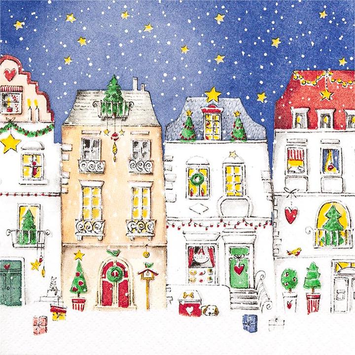 Home Fashion Winter Village (20 x, 33 x 33 cm)