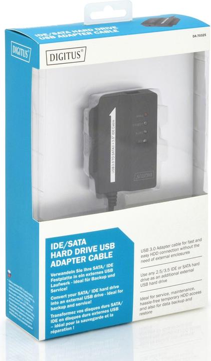 Produktbild Digitus USB 3.0 zu IDE + SATA