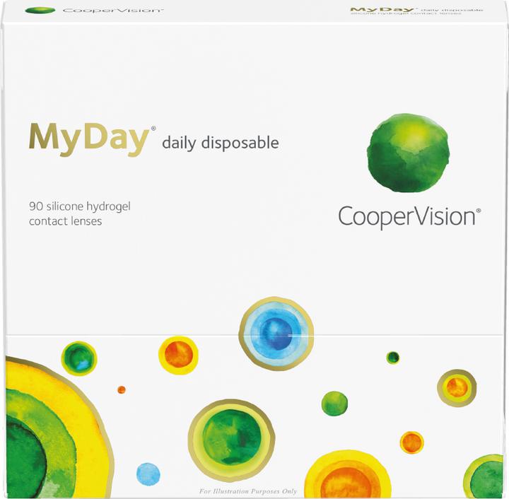 MyDay Daily Disposables (90 Stück, Tageslinse, Sphärisch)