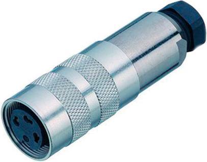 Actual product image Schubiger Series 423 4 pole M16 female connector