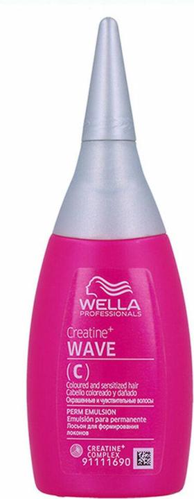 Wella Professionals Creatine Wave C Permanent Emulsion for Curls 75 ml (Haargel, 75 ml)