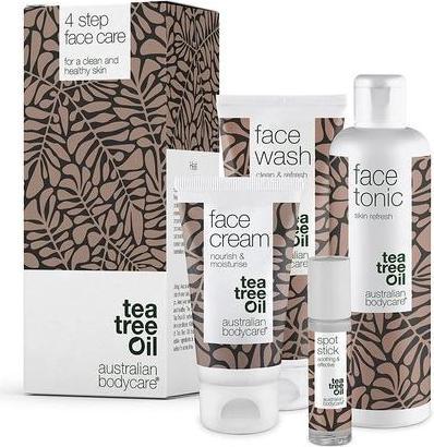 Image du produit Tea tree Coffret de soins du visage à l'huile d'arbre à thé Australian Bodycare pour les hommes et les (Lotion pour le corps)