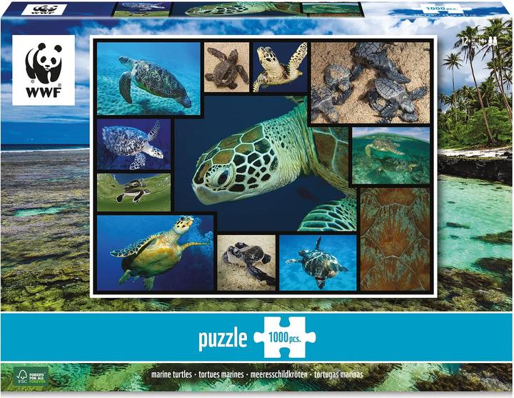 Produktbild WWF Schildkröte-Puzzle (1000 Teile)